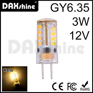 Daxshine 36LED Bulb GY6.35-3W AC DC 12V Warm White 2800-3200K   